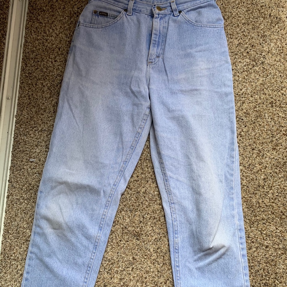Plain Mom Jeans